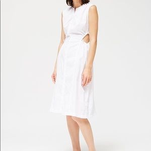 lacausa white dress